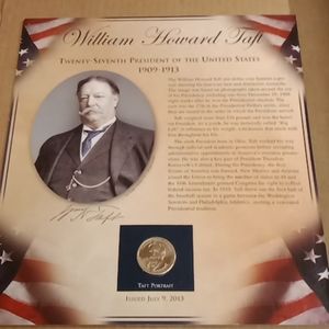 2013 Gold Dollar Uncirculated,Two Stamps